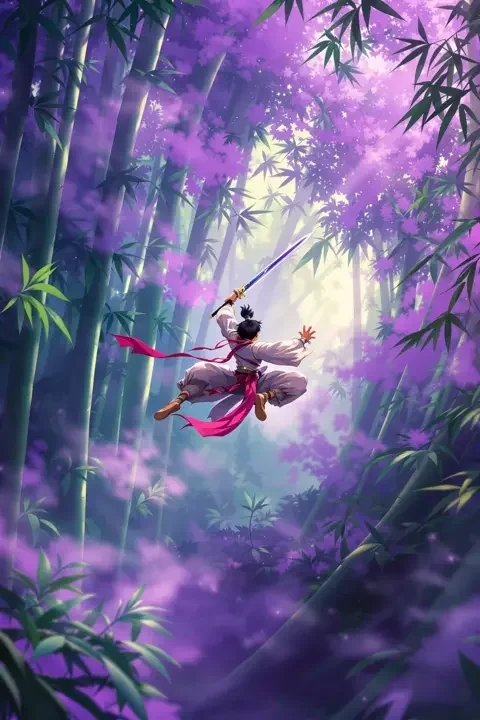 少年行侠记 高清电影海报，动画番剧